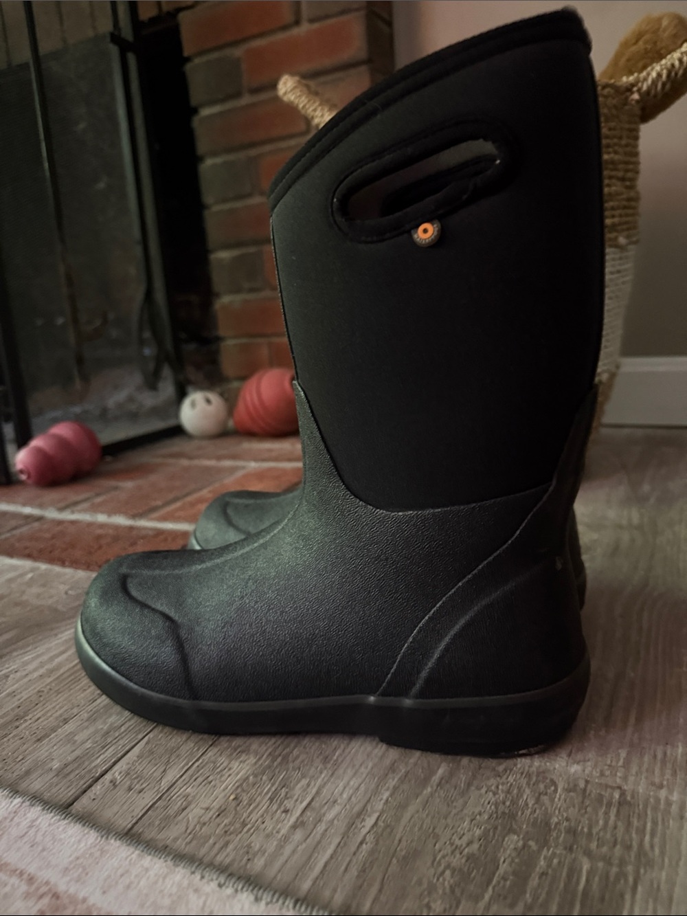 Bogs Kids Black Winter Rain Boots